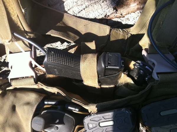 Built in Chest Rig Holster
