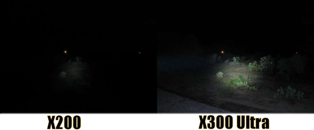 SureFire X200 and X300 Ultra Comparison