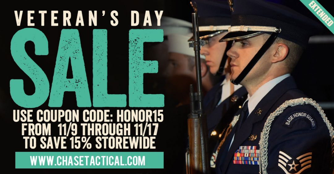 Chase tactical veterans Day Sale
