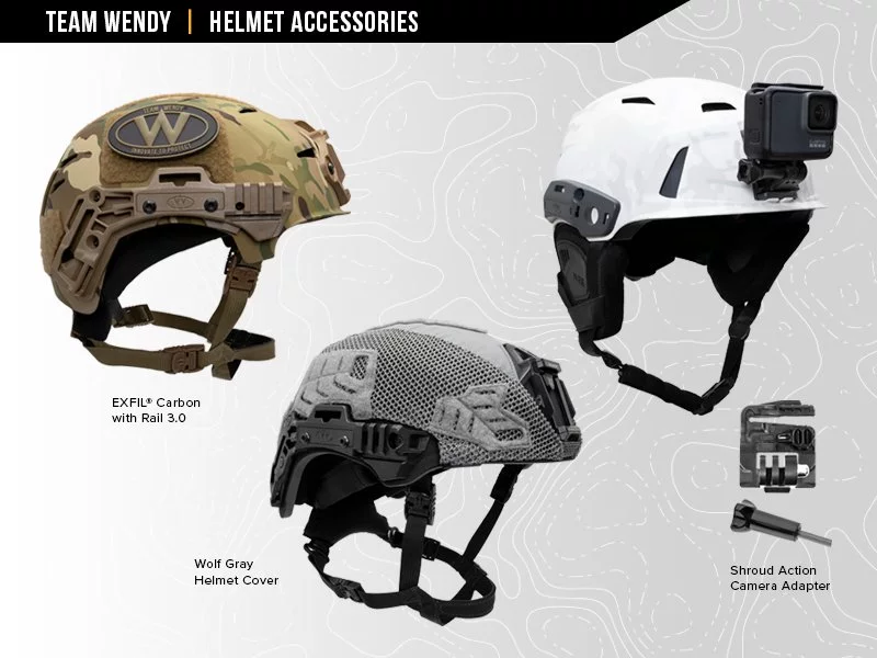 Team Wendy Helmet Accessories